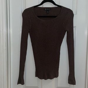 Inc international concepts brown sweater. Worn once in excellent condition.